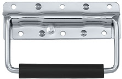 Alça externa com mola cromada  6mm  LS16-CK